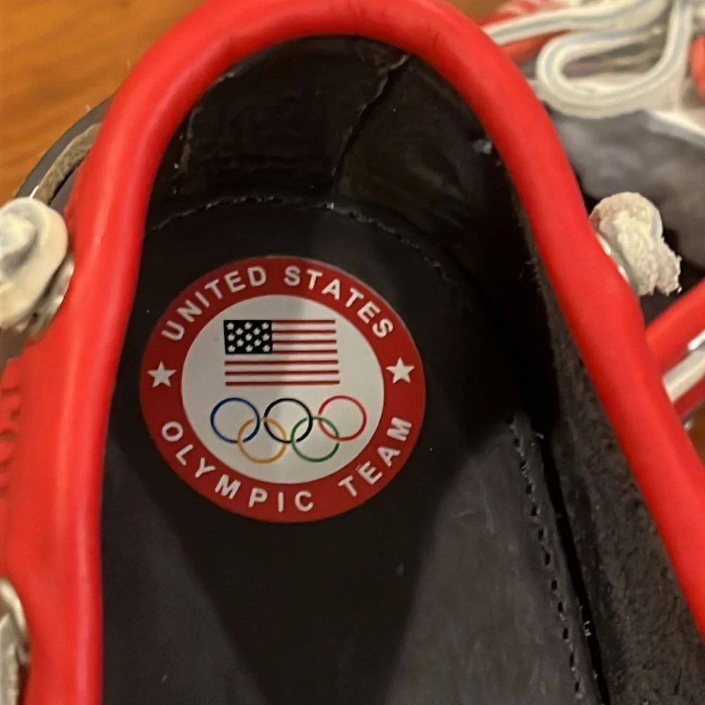 Polo Ralph Lauren Telford 2016 Olympic Team Boat Deck Shoes Made USA Men’s Sz 11